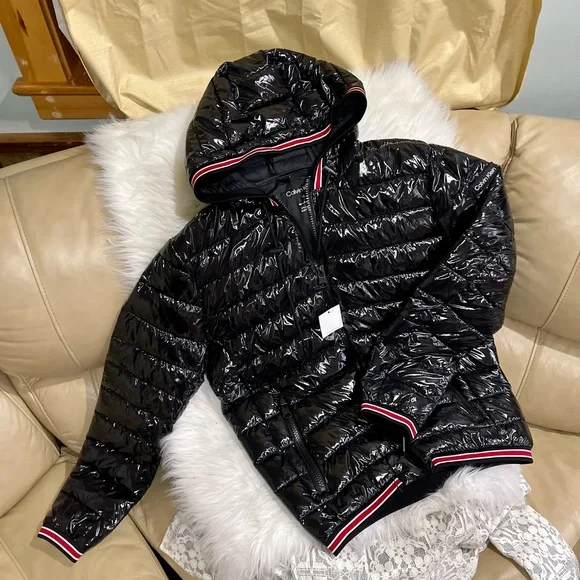 NEW Calvin Klein Winter Jacket size M in Navy blue